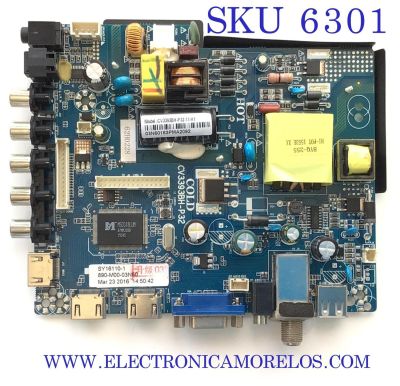 MAIN FUENTE PARA TV KENMORE / NUMERO DE PARTE 890-M00-03N60 / CV3393BH-P32 / 62H0228 / SY16110-1 / PANEL T320-DXB-DLED / MODELO 32"
